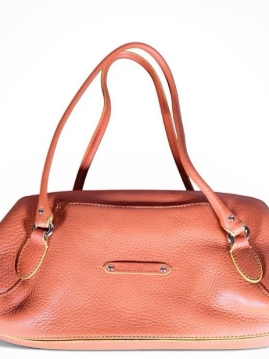 Cole Haan Handbags - Cole Haan Tan Leather Double-Handle Shoulder Bag